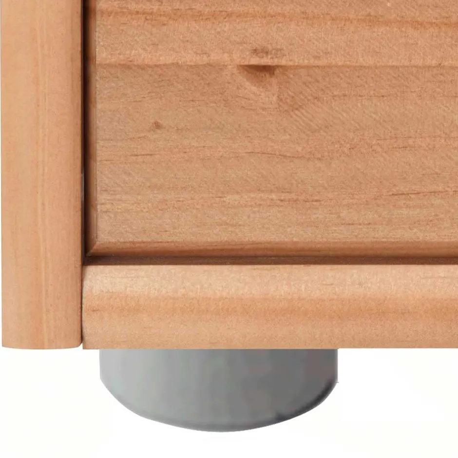 Schmale Kiefernholz Kommode mit sechs Schubladen - Calpano^Wohnen Clearance