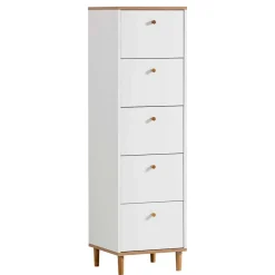 Schmale Kommode mit fünf Schubladen - Ambreros^Wohnen