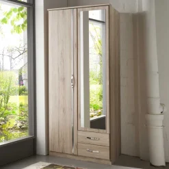 Schmaler Kleiderschrank mit zwei Schubladen - Lagunara^Wohnen Best