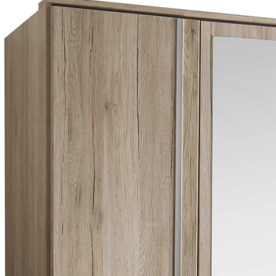 Schmaler Kleiderschrank mit zwei Schubladen - Lagunara^Wohnen Best