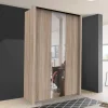 Schmaler Schlafzimmer-Schrank mit Spiegel - Zayun^Wohnen Outlet