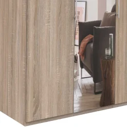 Schmaler Schlafzimmer-Schrank mit Spiegel - Zayun^Wohnen Outlet