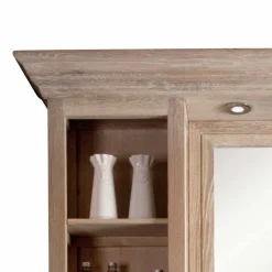 Schmales Badezimmermöbel-Set Vish im rustikalen Landhausstil^Wohnen New