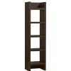 Wohnen Schmales Regal in Dunkelbraun - Belpasso