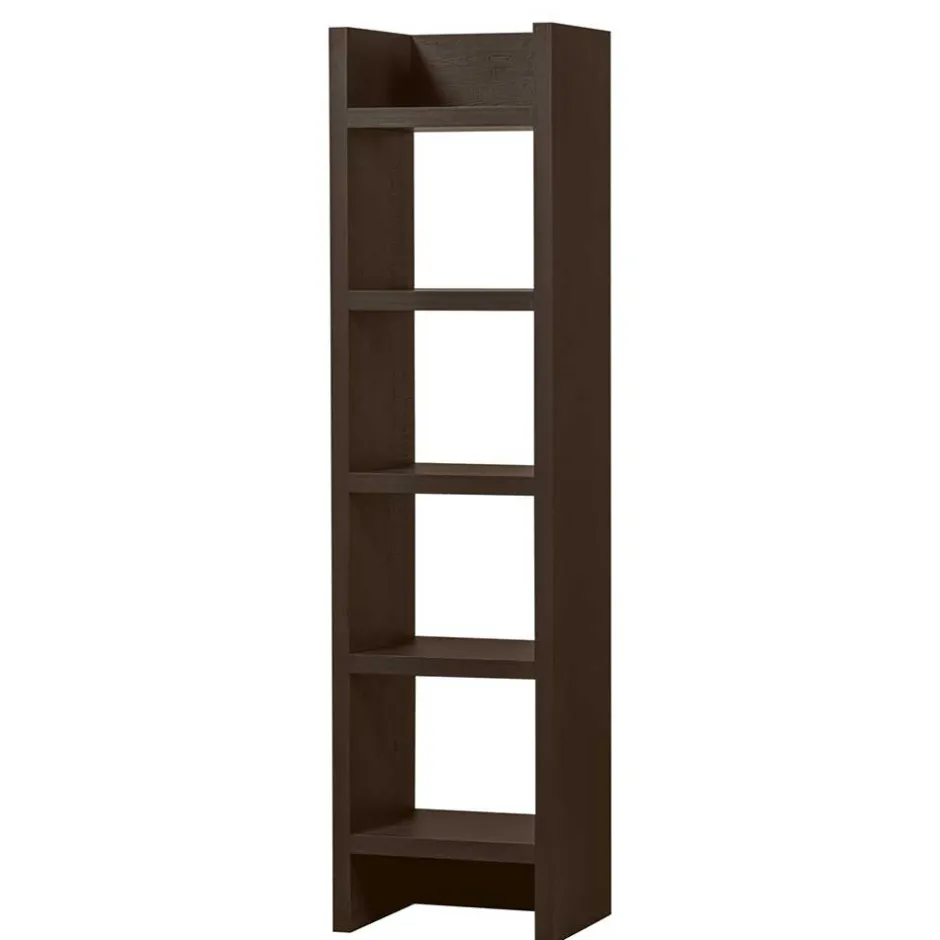 Wohnen Schmales Regal in Dunkelbraun - Belpasso