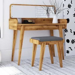 Schminktisch & Hocker - moderner Retro Style - Hardus (zweiteilig)^Wohnen Sale