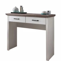 Schminktisch Konsole Izarella in Weiß und Taupe^Wohnen Sale