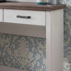 Schminktisch Konsole Izarella in Weiß und Taupe^Wohnen Sale