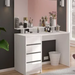 Schminktisch mit Spiegel & Ablage - Evyla^Wohnen Hot