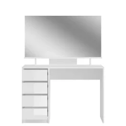 Schminktisch mit Spiegel & Ablage - Evyla^Wohnen Hot