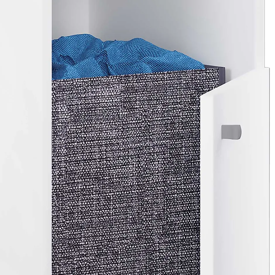 Wohnen Schmutzwäsche-Sammler Schrank in Weiß - Ipsum