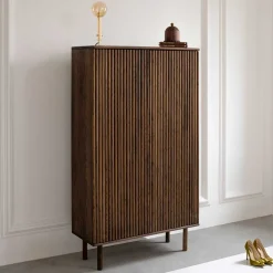 Wohnen Schrank aus Eiche geschliffen in Wenge - Gimy