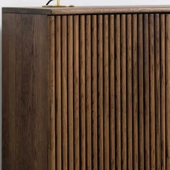 Wohnen Schrank aus Eiche geschliffen in Wenge - Gimy