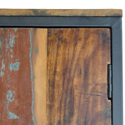 Wohnen Schrank aus Recyclingholz mit Lackresten - Miriam