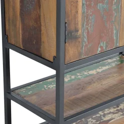 Wohnen Schrank aus Recyclingholz mit Lackresten - Miriam