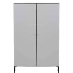 Schrank in Hellgrau und Schwarz - Aturin^Wohnen Sale