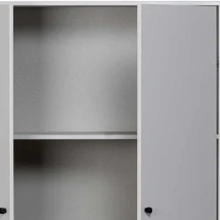 Schrank in Hellgrau und Schwarz - Aturin^Wohnen Sale