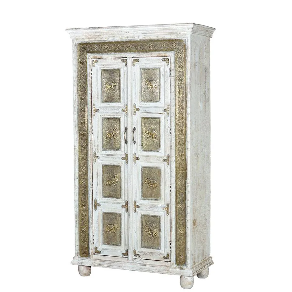 Wohnen Schrank mit Elefanten und Ornamenten - Sevenzina