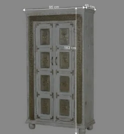 Wohnen Schrank mit Elefanten und Ornamenten - Sevenzina