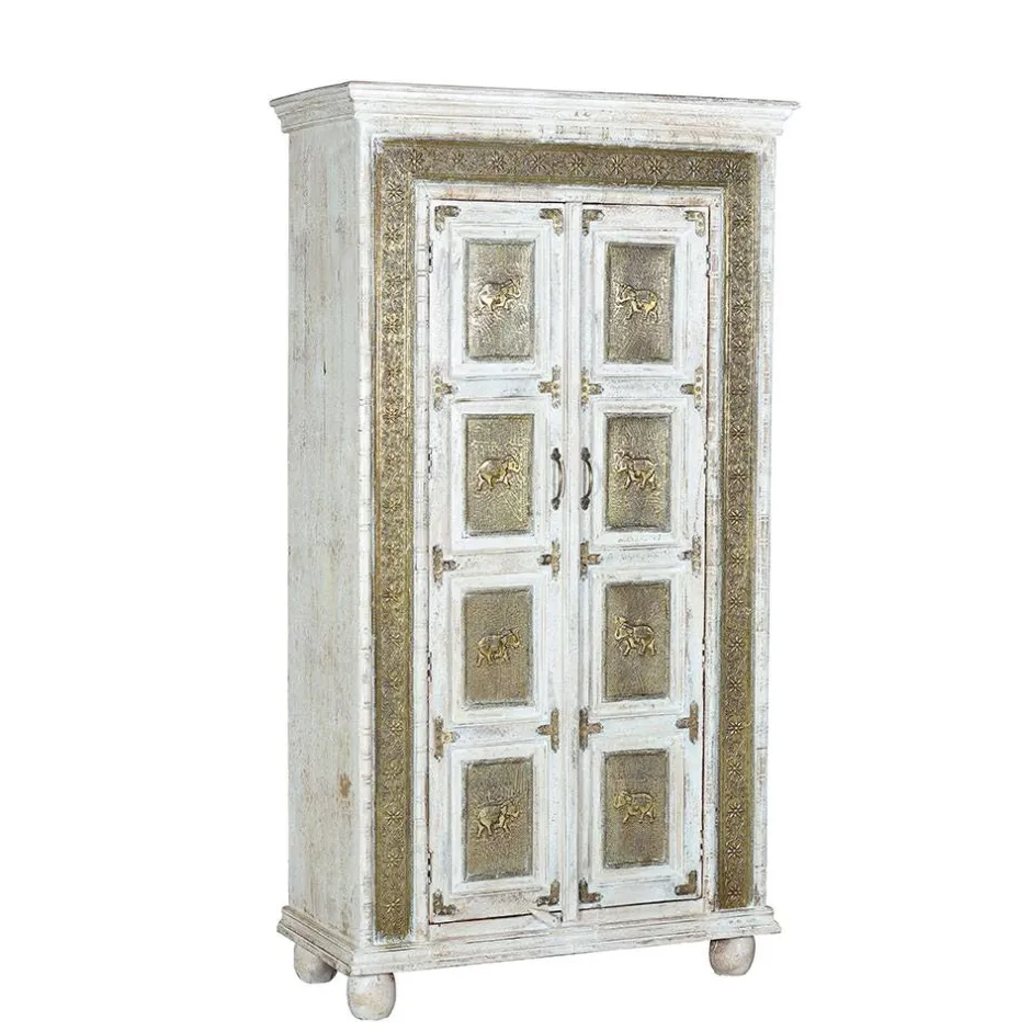 Wohnen Schrank mit Elefanten und Ornamenten - Sevenzina