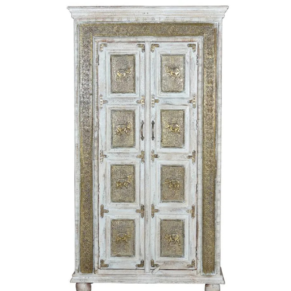 Wohnen Schrank mit Elefanten und Ornamenten - Sevenzina