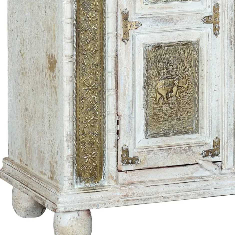 Wohnen Schrank mit Elefanten und Ornamenten - Sevenzina