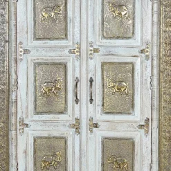 Wohnen Schrank mit Elefanten und Ornamenten - Sevenzina