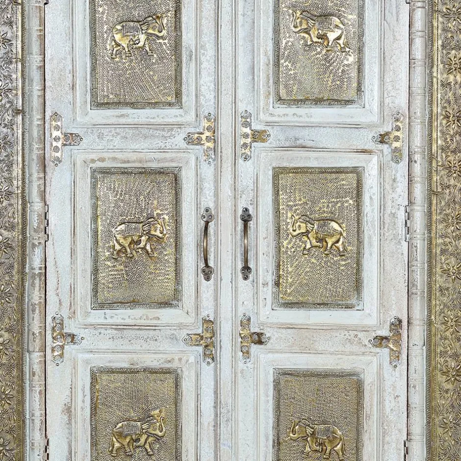 Wohnen Schrank mit Elefanten und Ornamenten - Sevenzina