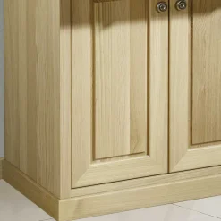 Schrank mit Schreibklappe in Eichefarben - Matss^Wohnen Outlet