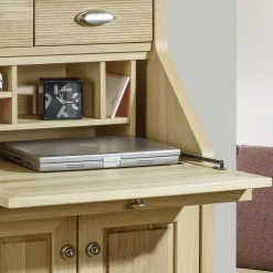 Schrank mit Schreibklappe in Eichefarben - Matss^Wohnen Outlet