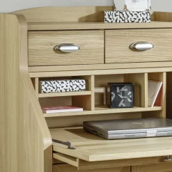 Schrank mit Schreibklappe in Eichefarben - Matss^Wohnen Outlet