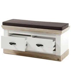 Schrank mit Spiegeltür & Garderobe - Nedita (dreiteilig)^Wohnen Online