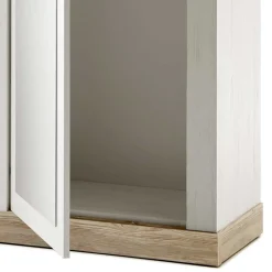 Schrank mit Spiegeltür & Garderobe - Nedita (dreiteilig)^Wohnen Online