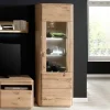Schrank Vitrine aus Eiche Massivholz - Destal^Wohnen Discount