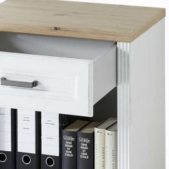 Schreibtisch & Rollcontainer Set - Mehady (dreiteilig)^Wohnen Outlet