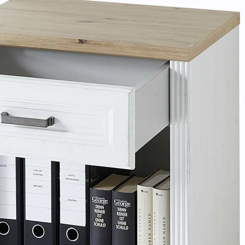 Schreibtisch & Rollcontainer Set - Mehady (dreiteilig)^Wohnen Outlet