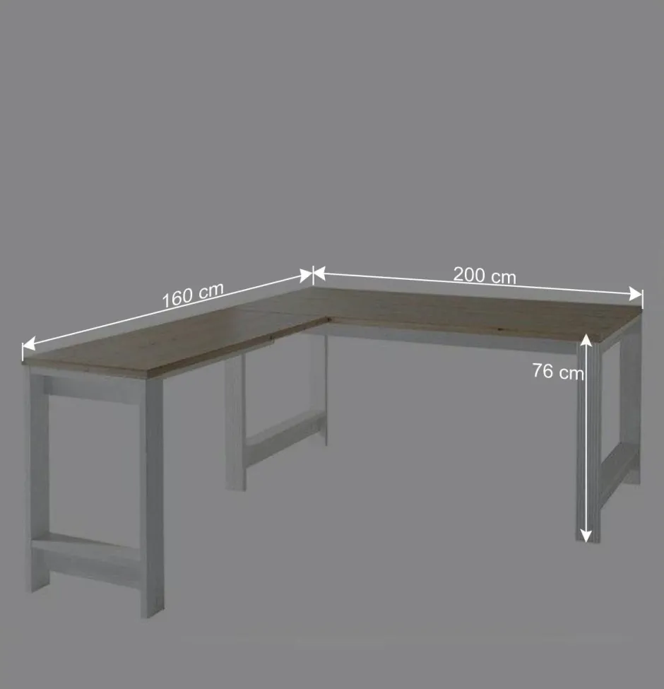 Schreibtisch & Rollcontainer Set - Mehady (dreiteilig)^Wohnen Outlet