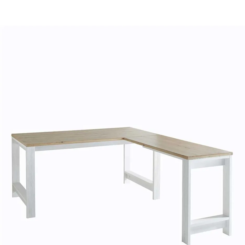 Schreibtisch & Rollcontainer Set - Mehady (dreiteilig)^Wohnen Outlet