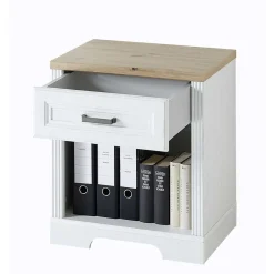 Schreibtisch & Rollcontainer Set - Mehady (dreiteilig)^Wohnen Outlet