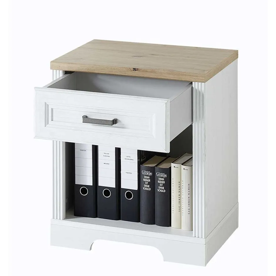 Schreibtisch & Rollcontainer Set - Mehady (dreiteilig)^Wohnen Outlet