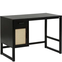 Schreibtisch aus Kiefer Dunkelbraun - Idamoro^Wohnen Best