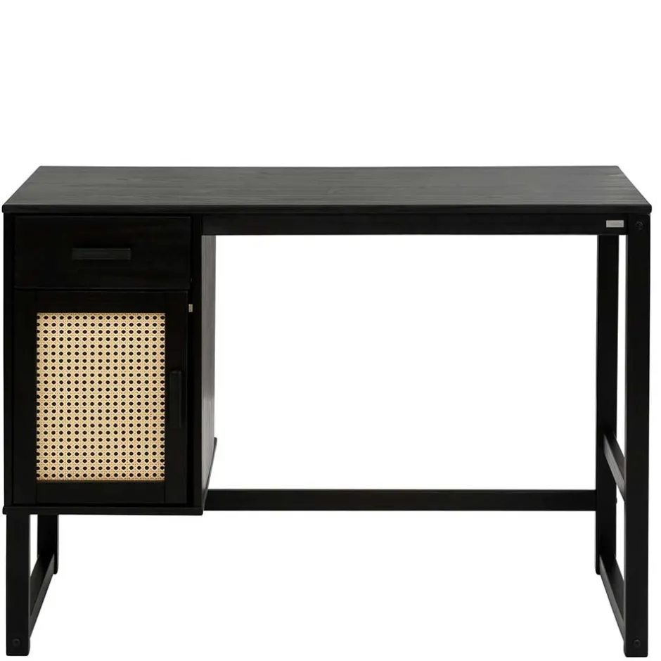 Schreibtisch aus Kiefer Dunkelbraun - Idamoro^Wohnen Best