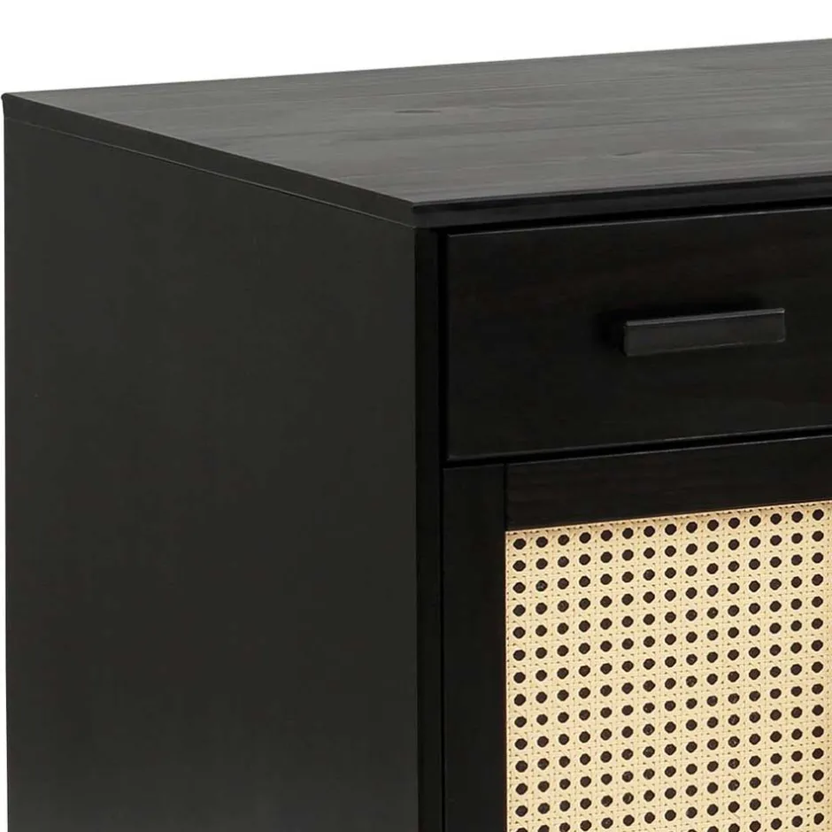 Schreibtisch aus Kiefer Dunkelbraun - Idamoro^Wohnen Best