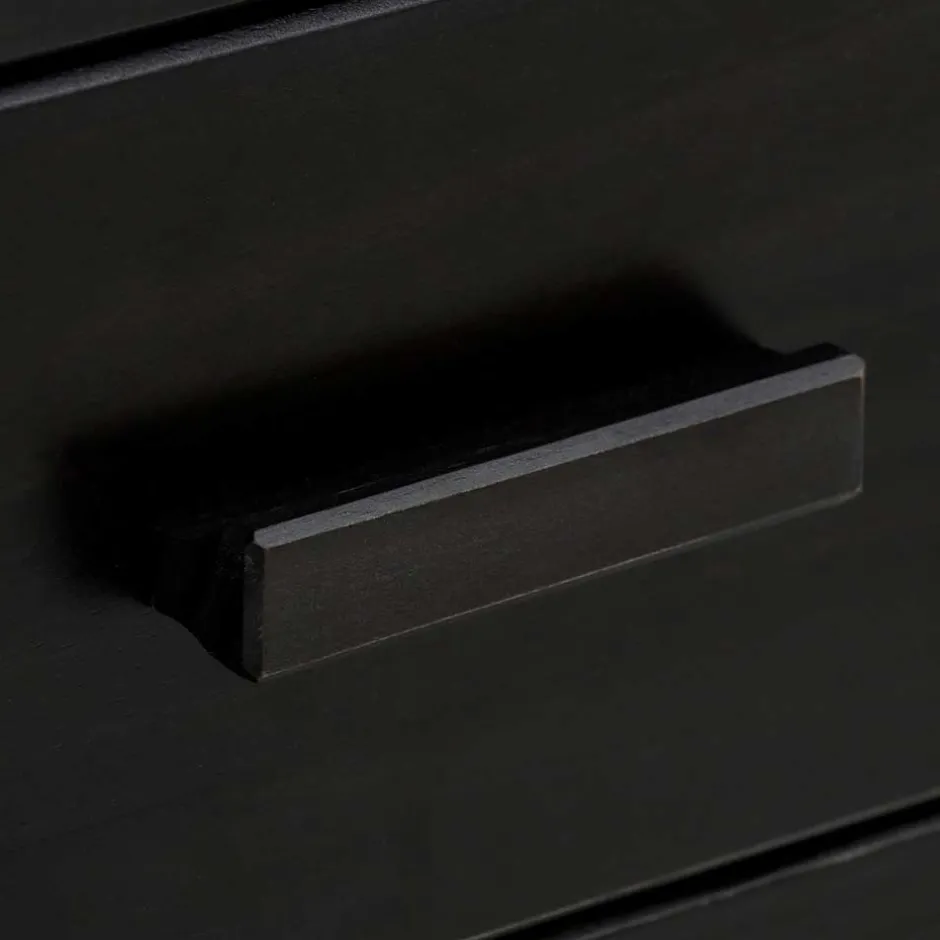 Schreibtisch aus Kiefer Dunkelbraun - Idamoro^Wohnen Best