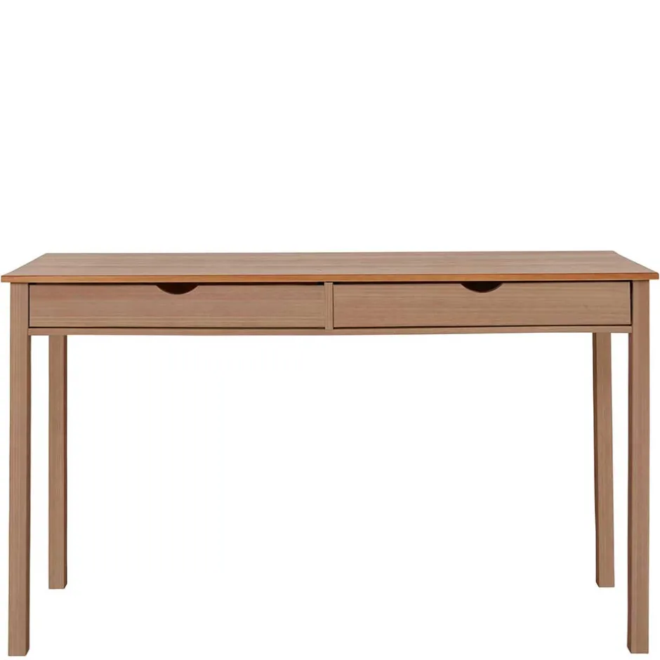 Kinder Wohnen Schreibtisch aus Kiefer Massivholz gebeizt & geölt - Saracan