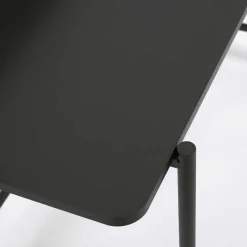 Wohnen Schreibtisch aus Metall in Schwarz - Andjes