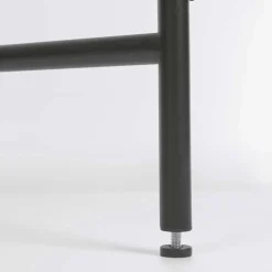 Wohnen Schreibtisch aus Metall in Schwarz - Andjes