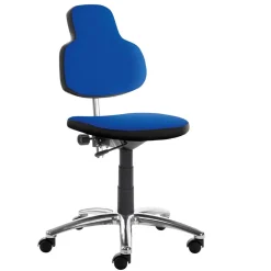 Wohnen Schreibtisch Drehstuhl in Blau & Schwarz - Halfa