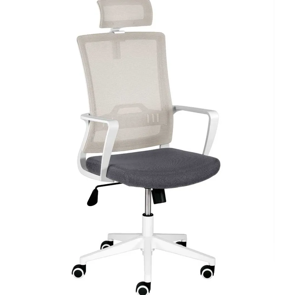 Wohnen Schreibtisch Drehstuhl mit Kopfstütze - Venutura