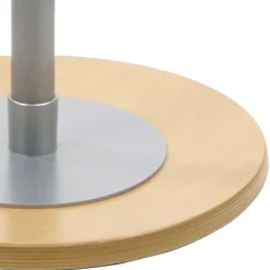 Wohnen Schreibtisch Hocker in Blau Stoff - Morsina